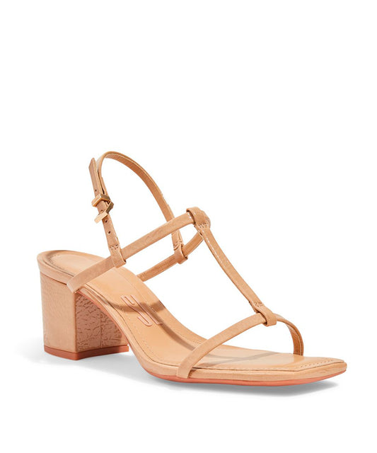 Sandália Santa Lolla Nude Tan Verniz