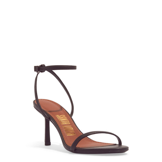 Sandália Santa Lolla Salto Fino Preta