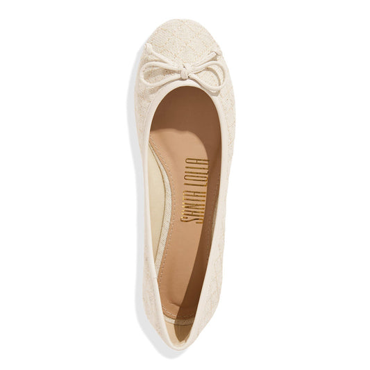 Sapatilha Santa Lolla Linho Laço