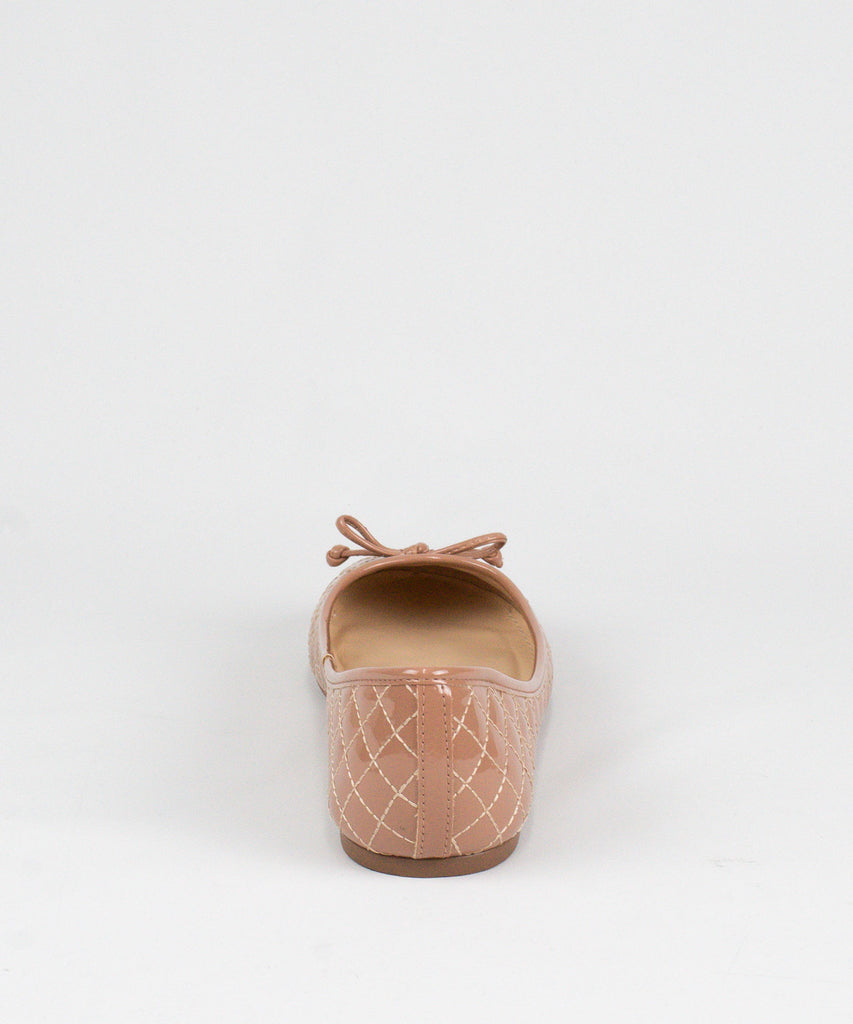 Sapatilha Santa Lolla Nude Verniz Matelassê - 7006.1810.0010.00B3