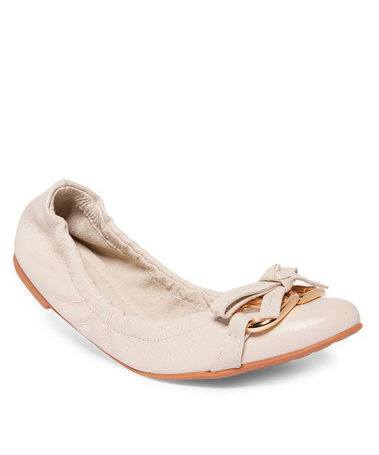 Sapatilha Santa Lolla Off White Elástico