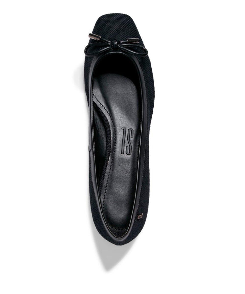 Sapatilha Santa Lolla Preta Laço