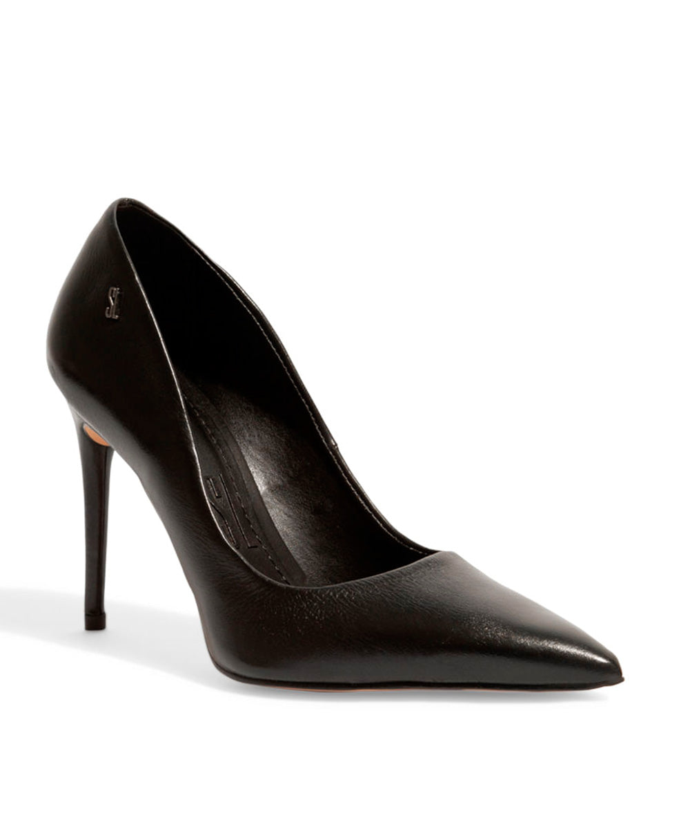 Scarpin Santa Lolla Bico Fino Preto