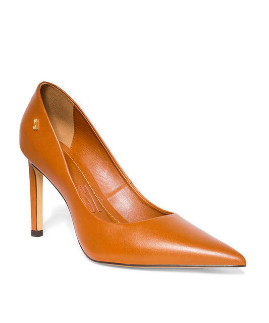 Scarpin Santa Lolla Caramelo Salto Alto Fino