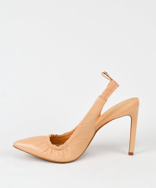 Scarpin Santa Lolla Nude Couro Salto Fino - 01F8.343D.02E7.0057
