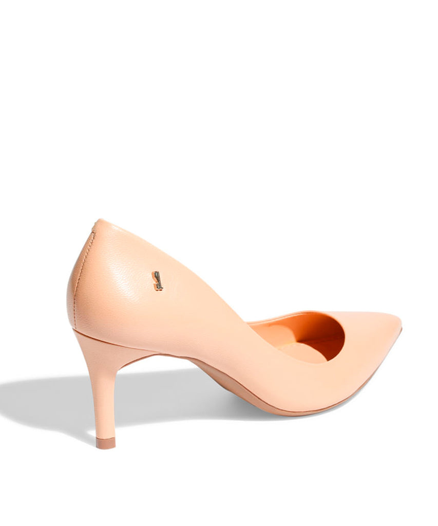 Scarpin Santa Lolla Nude Salto Médio Fino