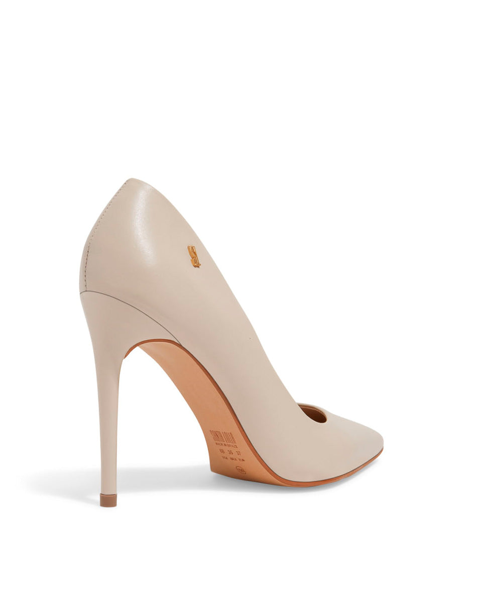 Scarpin Santa Lolla Off White Salto Fino