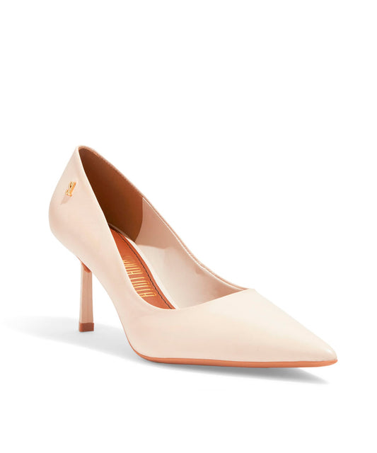 Scarpin Santa Lolla Off White Salto Médio