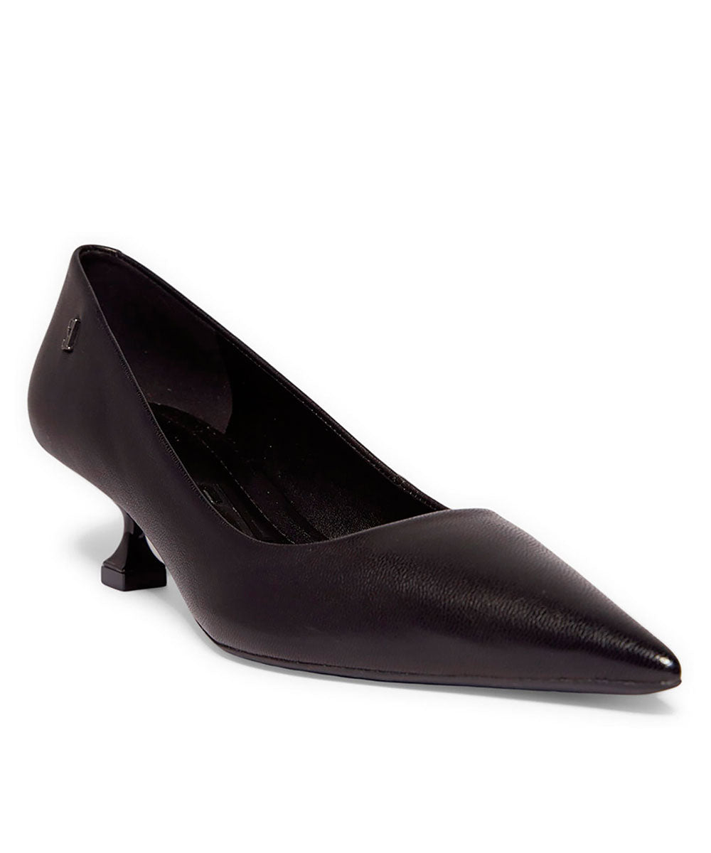 Scarpin Santa Lolla Preto Salto Fino Bico Fino