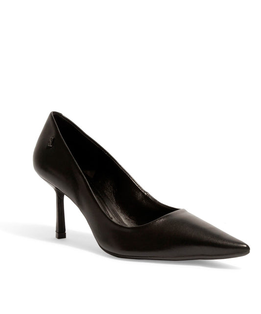 Scarpin Santa Lolla Preto Salto Fino Médio