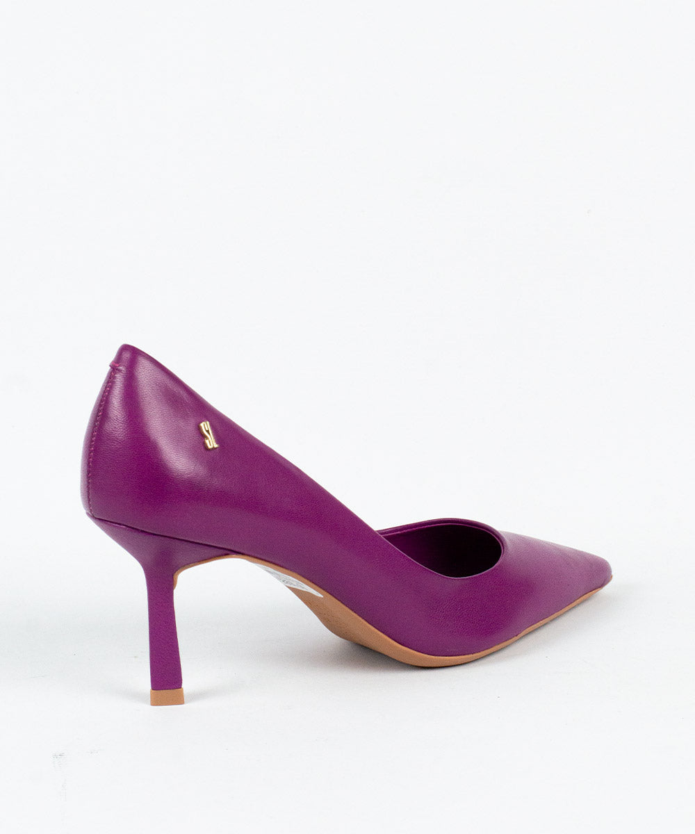 Scarpin Santa Lolla Rosa Marsala Salto Fino