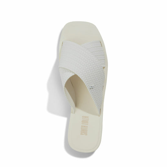 Slide Borracha Santa Lolla Branco