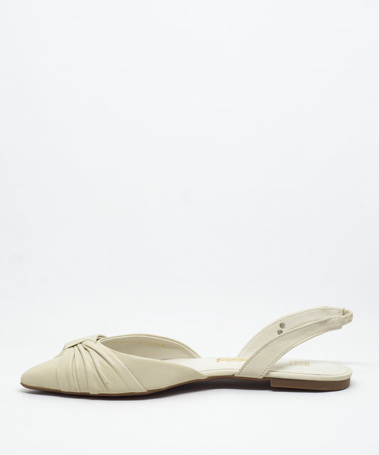 Slingback Santa Lolla Off White Couro Nobre - 00DA.30B3.02E7.0056