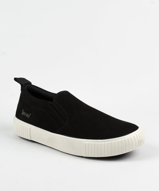 Slip On Masculino Santa Lolla Preto Nobuck