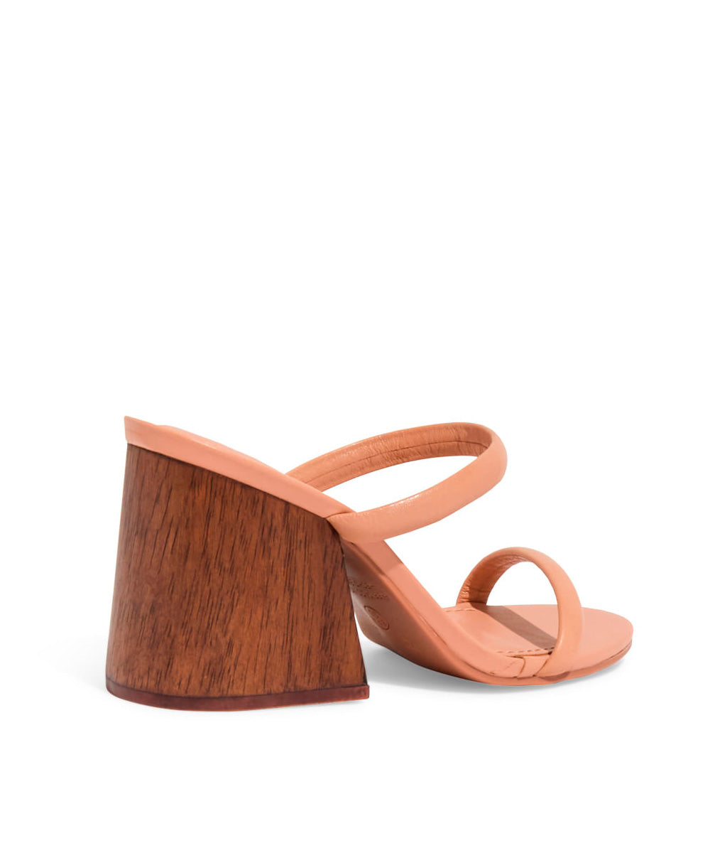 Tamanco Santa Lolla Bege Salto Grosso