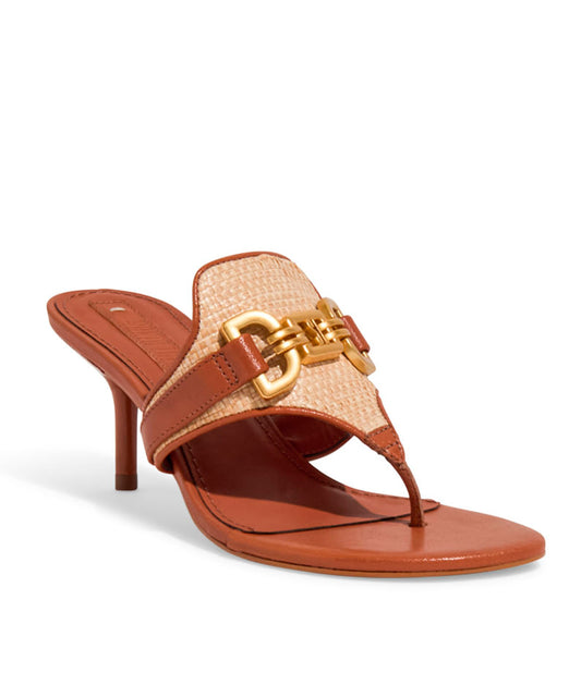 Tamanco Santa Lolla Marrom Safari Salto Fino