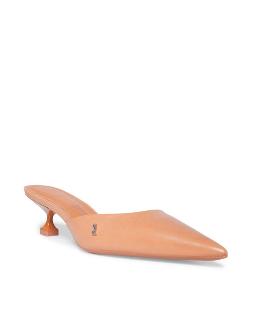 Tamanco Santa Lolla Nude Verniz Bico Fino