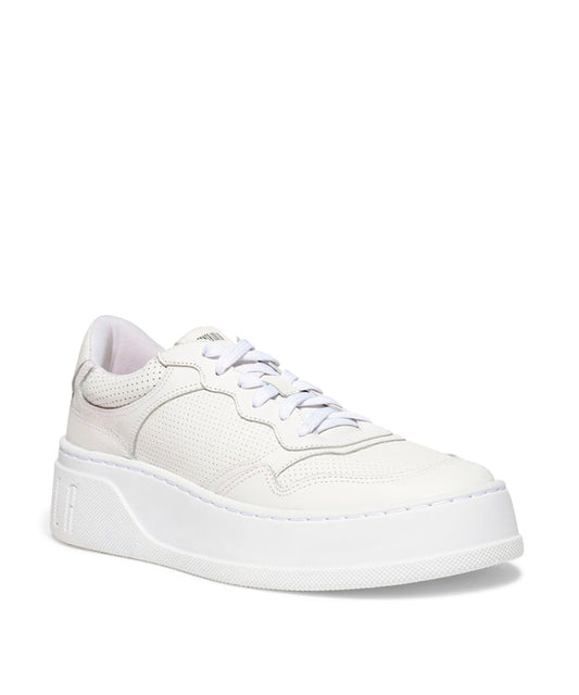 Tênis Santa Lolla Branco Couro Confort Sola Alta