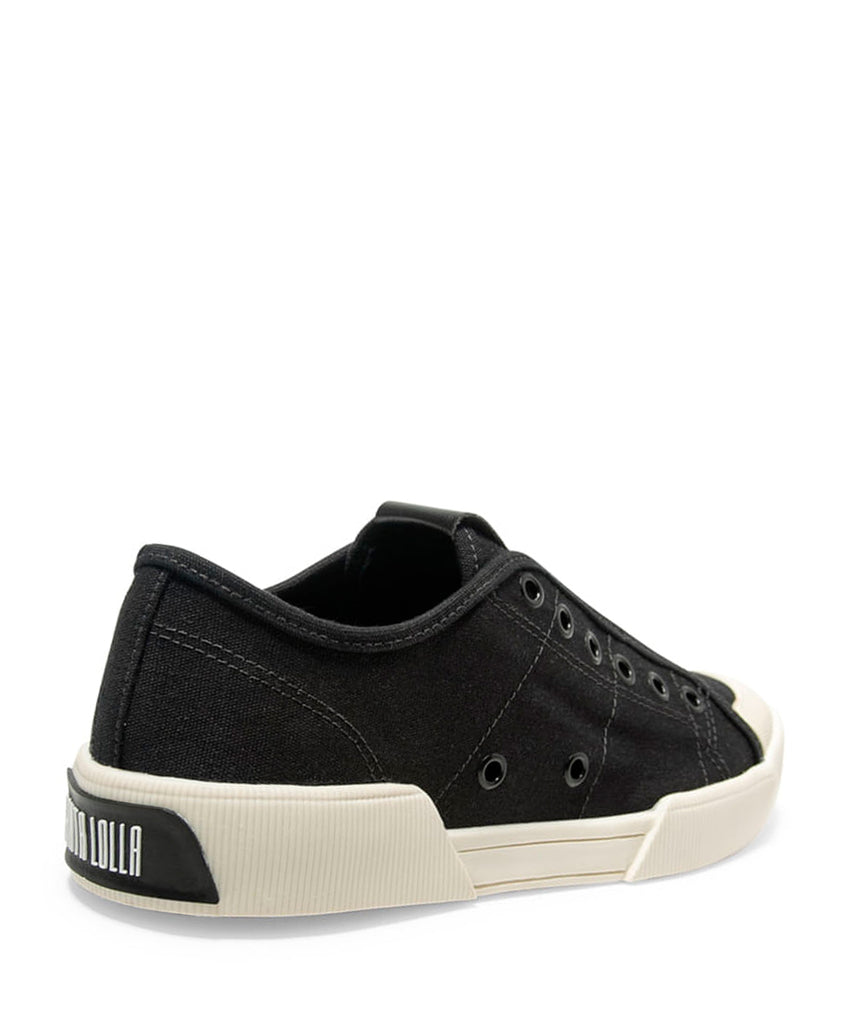Tênis Santa Lolla Preto Lona Elástico