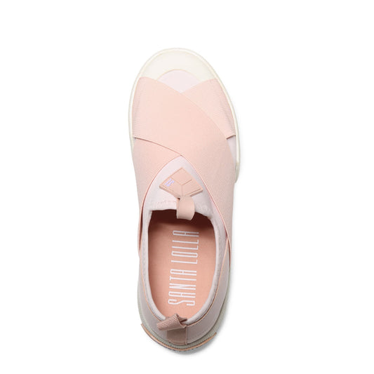 Tênis Slip On Santa Lolla Neoprene Elásticos Rosa