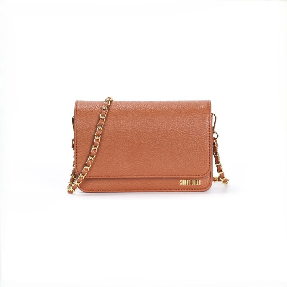 Bolsa Santa Lolla Transversal Caramelo