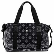 Bolsa Tote Colcci Preta Estampa Bandana Alça Tiracolo