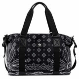 Bolsa Tote Colcci Preta Estampa Bandana Alça Tiracolo