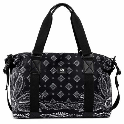 Bolsa Tote Colcci Preta Estampa Bandana Alça Tiracolo