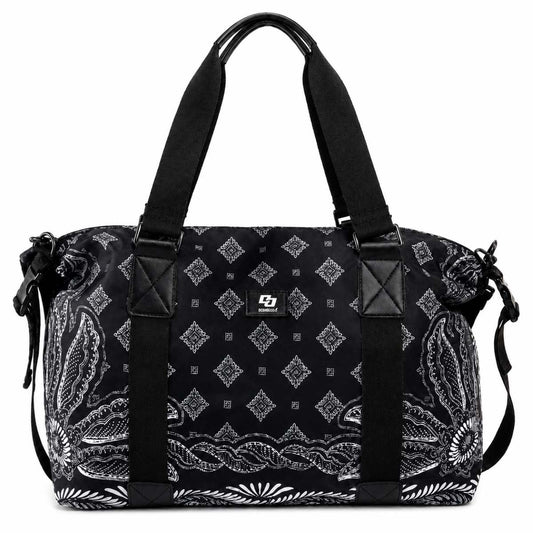 Bolsa Tote Colcci Preta Estampa Bandana Alça Tiracolo