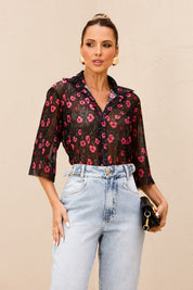 Calça Mom Jeans Frysaide Cintura Alta
