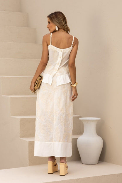 Blusa De Voil Bordado Off White Frysaide - 1532.00013