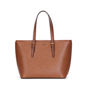 Bolsa Shopper Santa Lolla Caramelo Alça Fivelas