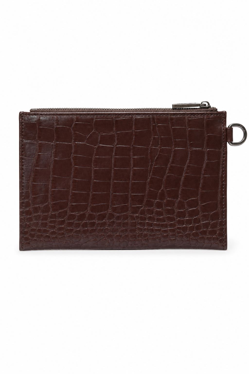 Clutch Santa Lolla Material Marrom Alça Mão