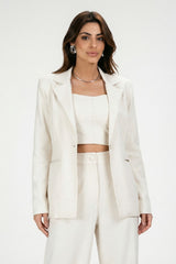 Blazer Frysaide Off White Alfaiataria Lapela