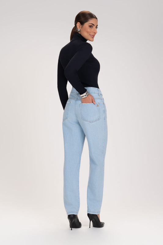 Blusa Cacharrel Frysaide Preta Canelada Ajustada