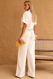Blusa Cropped Frysaide Off White Sarja Bolsos