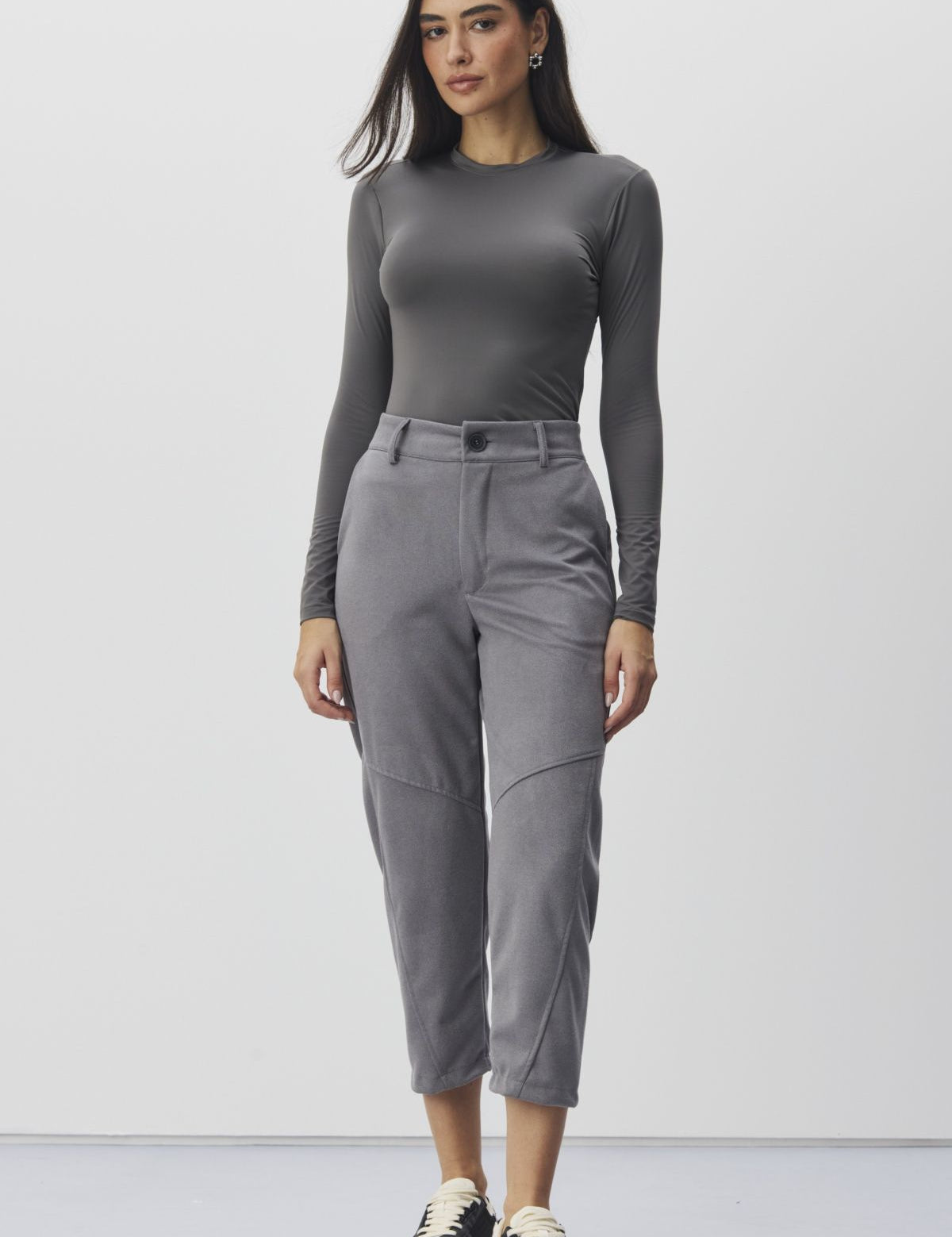 Blusa Térmica Meia Loka Cinza Manga Longa