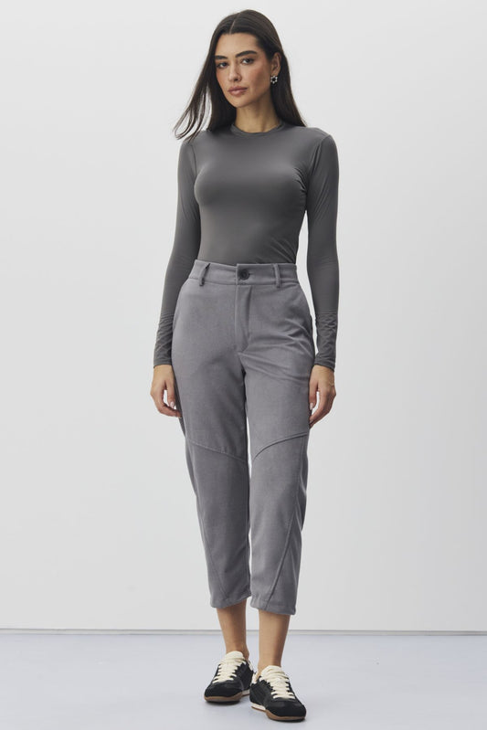 Blusa Térmica Meia Loka Cinza Manga Longa