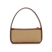 Bolsa Baguete Santa Lolla Bege Tramado