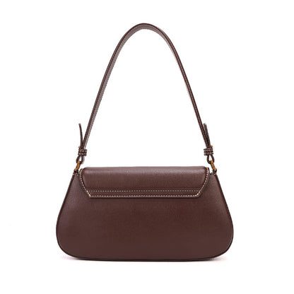 Bolsa Baguete Santa Lolla Marrom Alça Dupla