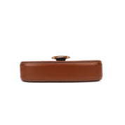 Bolsa Baguete Santa Lolla Marrom Alça Dupla