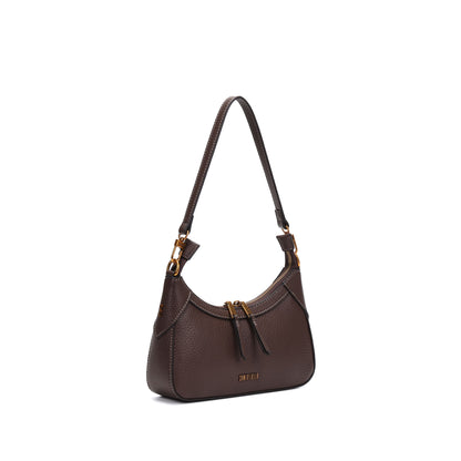 Bolsa Baguete Santa Lolla Marrom Floater Zíper