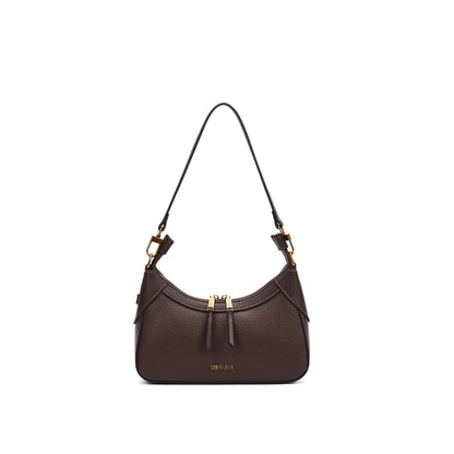 Bolsa Baguete Santa Lolla Marrom Floater Zíper