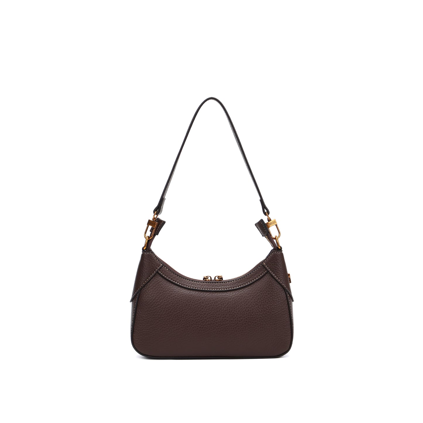 Bolsa Baguete Santa Lolla Marrom Floater Zíper