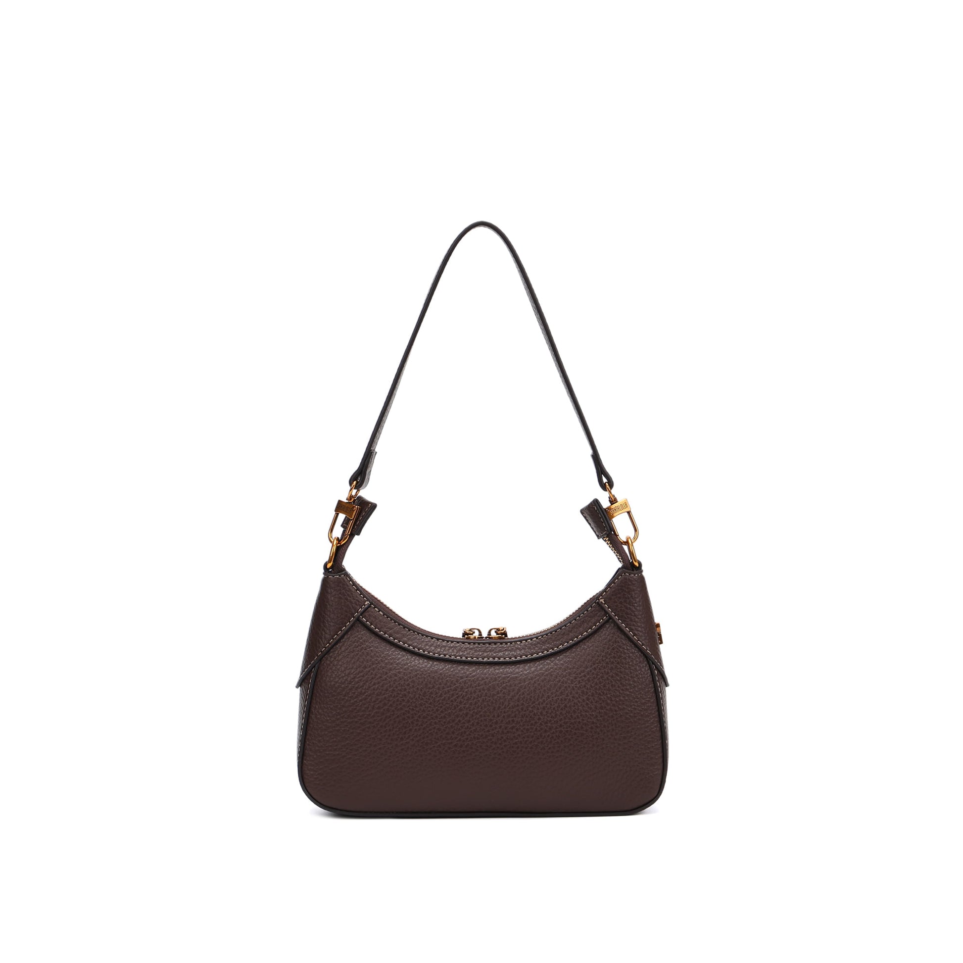 Bolsa Baguete Santa Lolla Marrom Floater Zíper