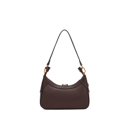 Bolsa Baguete Santa Lolla Marrom Floater Zíper