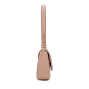 Bolsa Baguete Santa Lolla Nude Alça Dupla