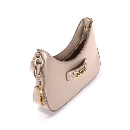 Bolsa Baguete Santa Lolla Off White Alça De Ombro