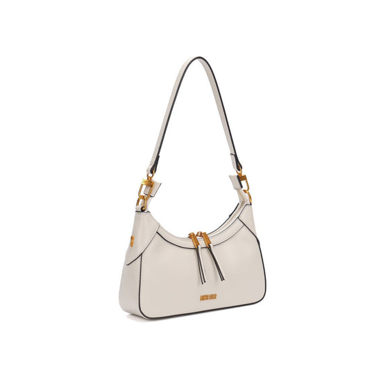 Bolsa Baguete Santa Lolla Off White Alça De Ombro