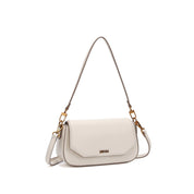 Bolsa Baguete Santa Lolla Off White Alça Dupla